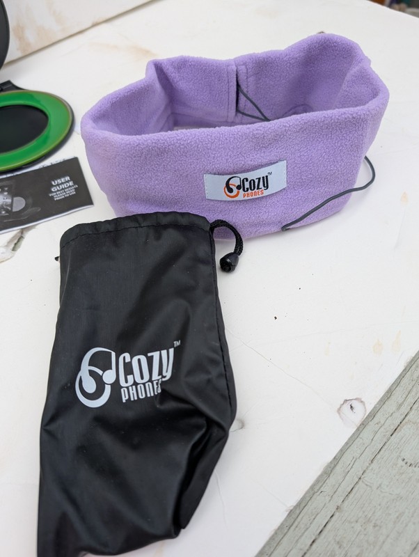 Cozy Phones Over The Ears Wearable Headband Headphones New