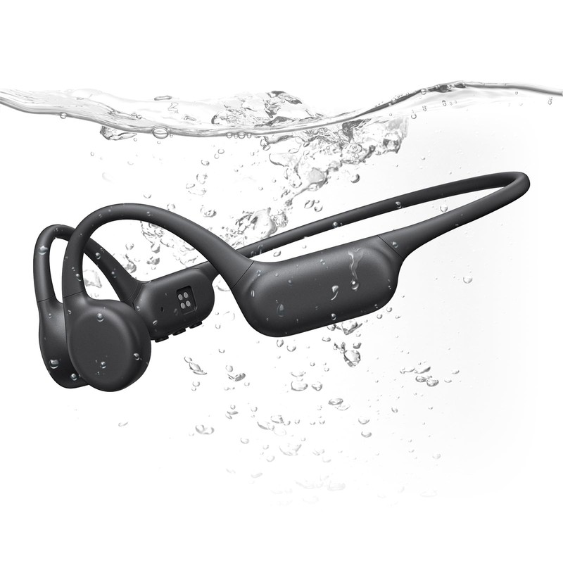 Bone Conduction Headphones IPX8 Waterproof Swimming Headphones Open Ear Headp…