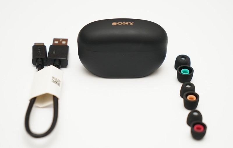 Sony WF-1000XM5/B Headphones Wireless Bluetooth Noise Canceling Black WF1000XM5 gallery