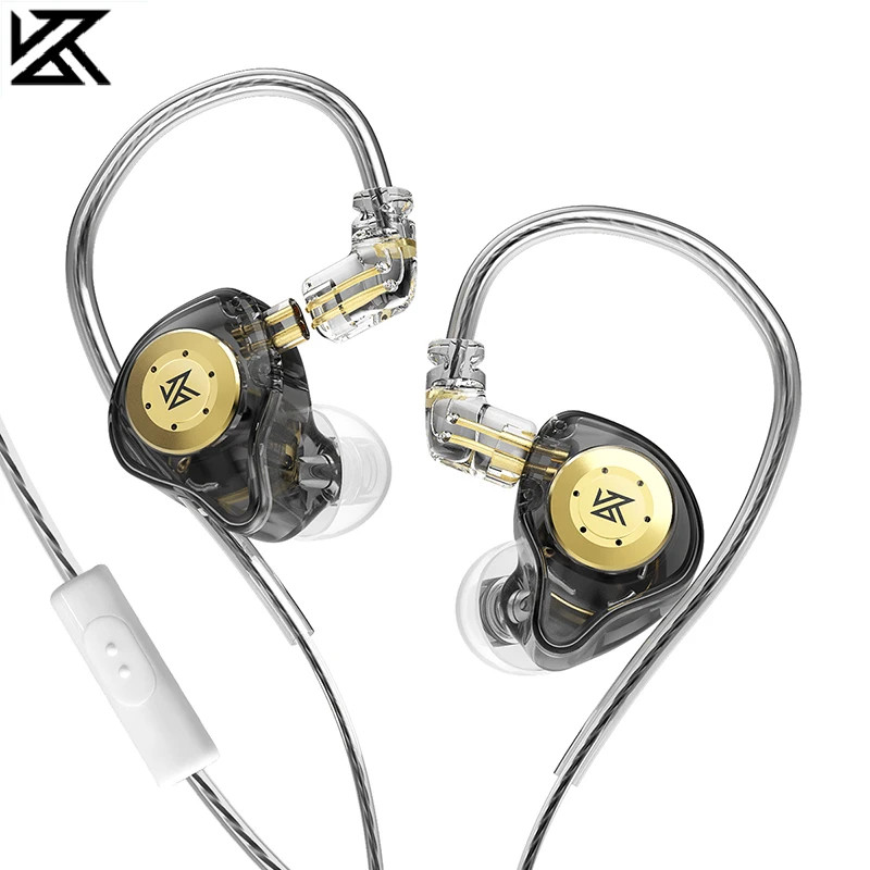 KZ EDX Pro Earphones Dynamic In Ear Monitor HiFi Wired Headphones Bass Stereo gallery
