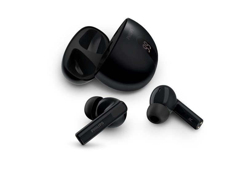Philips T2520 True Wireless Earbuds, ANC, Bluetooth 5.4, AI Mic, Bass, 20H, IPX4 gallery