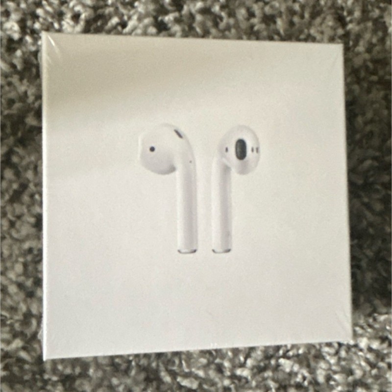 Apple AirPods MRXJ2ZMA Wireless Bluetooth Earbuds with Charging Case White