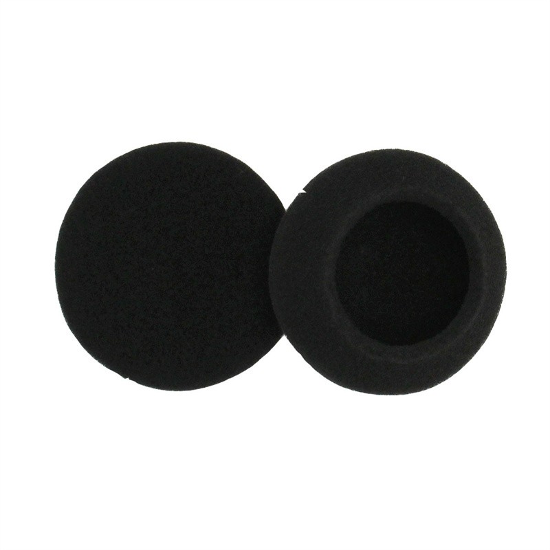 35/40/45/50/55/60/65MM Headphone Ear Foam Pad Cover Replacement - 10 Pairs Black gallery