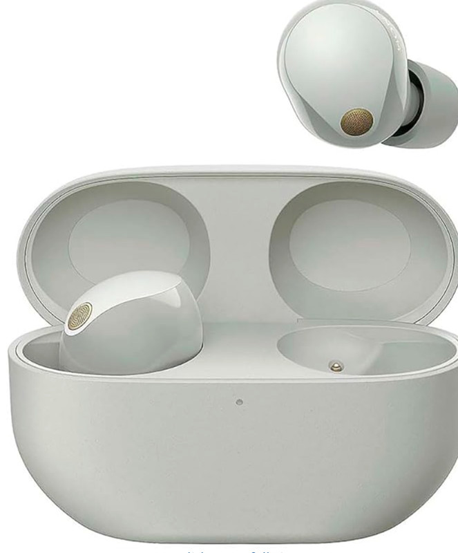 SONY WF-1000xm5 Earbuds (White) Brand New Unopened Box