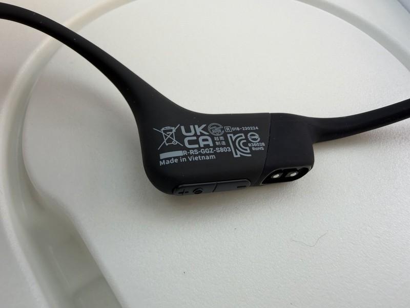 Shokz OpenRun Wireless Bone Conduction Headphones - Black S803 gallery