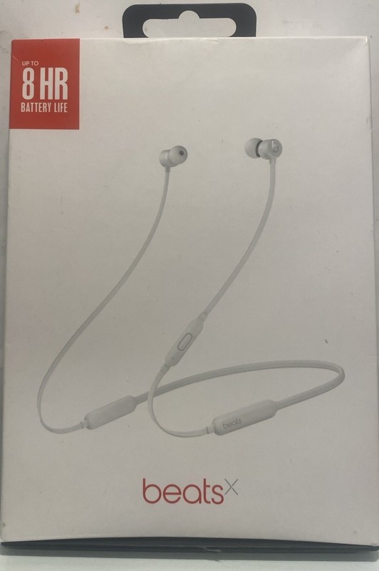 BeatsX Bluetooth Headphones – Satin Silver – MTH62LL/A 100% AUTHENTIC