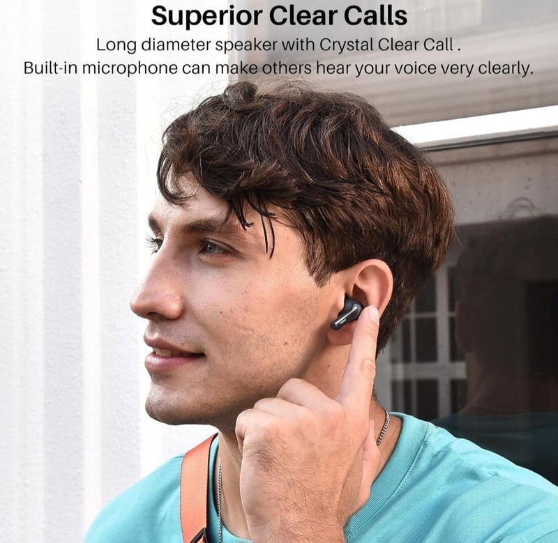 TOZO A2-S Wireless Earbuds Bluetooth Immersive Premium Sound Stereo Headphones gallery