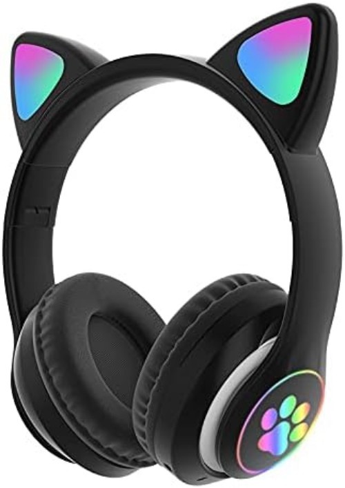Lightweight Bluetooth Cat Ear Headphones for Kids - Adjustable and Comfortable gallery