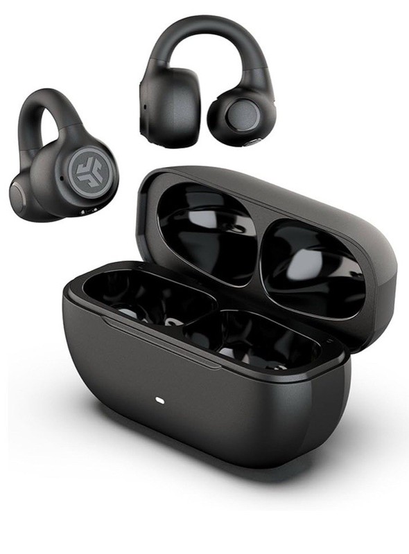 JLAB FLEX Open Earbuds,Clip On Cuff Design,Wireless Open-Ear Audio Freedom Effo