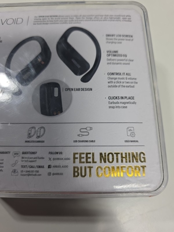 Airbuds Air Void True Wireless Earbuds Bluetooth 40hrs Charge Case 6hrs 1 Charge gallery