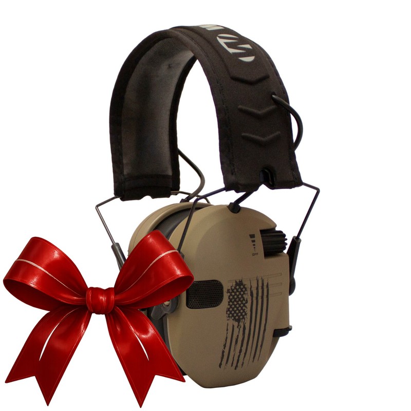 Walker’s Razor Slim Shooting Ear Protection Muff NRR 23 dB (Distressed Flag)