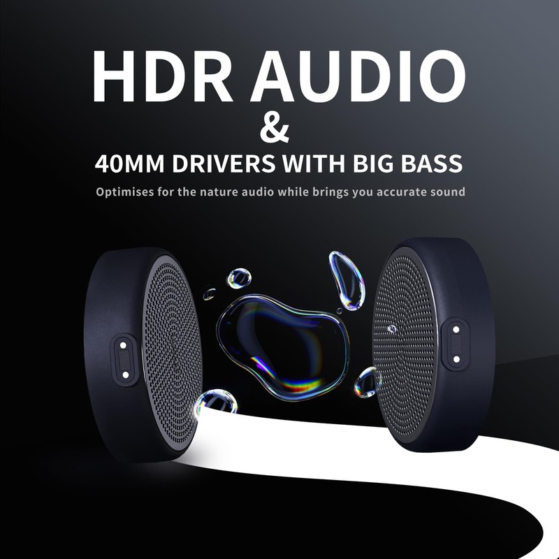 Origem Ski Helmet Speakers, True Wireless Stereo Snowboard Headphones with HD... gallery