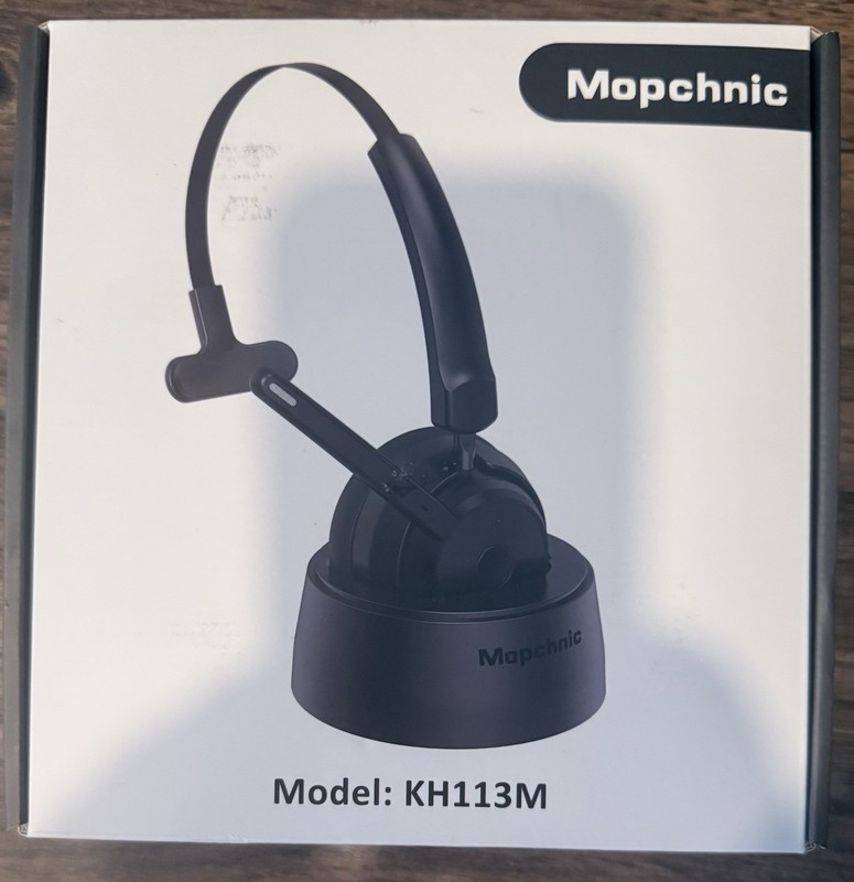 New O/B Trucker / Business Wireless Bluetooth Headset W/ AI Noise Canceling Mic gallery