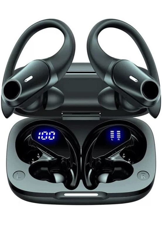 2024 Bluetooth Ear hook Wireless Headset Headphones for iPhone Samsung Android