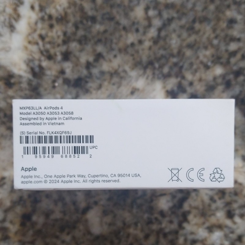 Apple AirPods 4 (4th Gen) NEW SEALED MXP63LL/A Authentic gallery