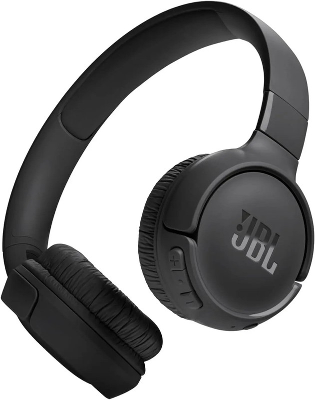 JBL TUNE520BT BLACK Wireless On-Ear Headphones with JBL Pure Bass Sound (Black)