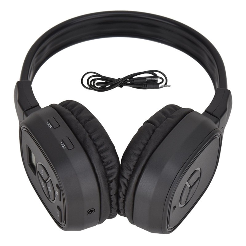 Portable Wireless FM Radio Headset perfect for using on your computer or MP3 gallery