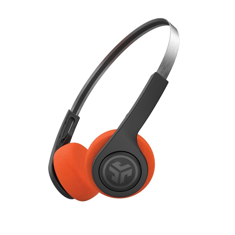 JLab Rewind 2 Wireless Retro Headphones, 20+ Hours Playtime, App Support, Blu…