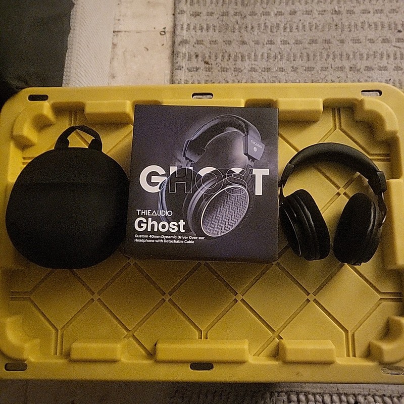 THIEAUDIO Ghost 40mm Dynamic Driver Open-Back Headphones Pad swapped