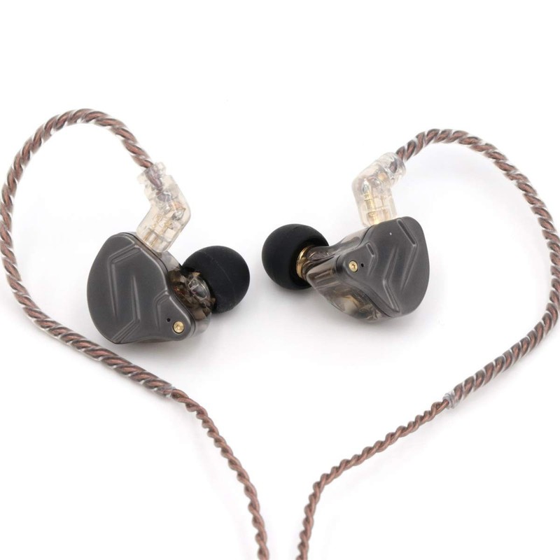 Linsoul KZ ZSN Pro Dual Driver 1BA+1DD Hybrid Metal Earphones Hifi In-Ear Monito
