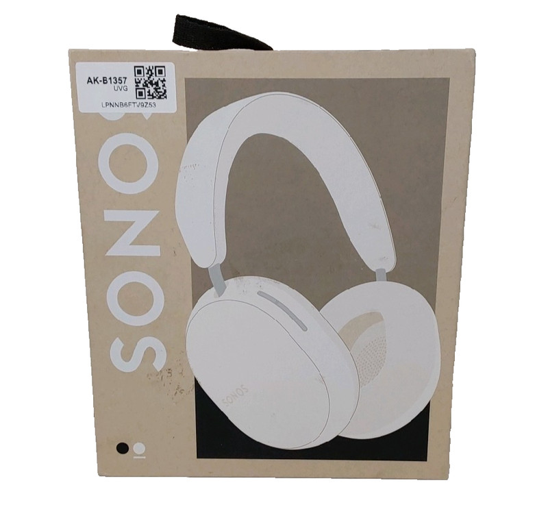 Sonos Ace – White – Wireless Over-Ear Noise Cancelling Headphones – ACEG1US1