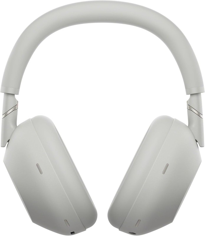 Sony WH1000XM6 Wireless Noise Canceling Over the Ear Bluetooth Headphones Silver gallery
