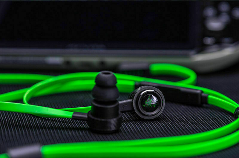 Razer Hammerhead Pro V2 Analog In-ear Gaming & Music Headphones Black/Green gallery