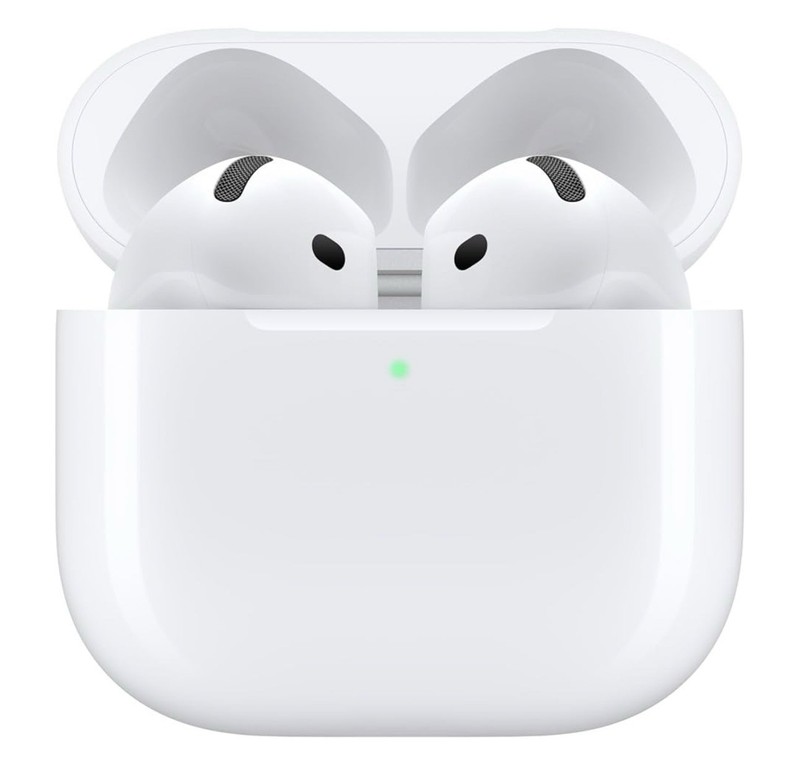 Apple AirPods 4 USB-C Charging Case, Active Noise Cancellation, White