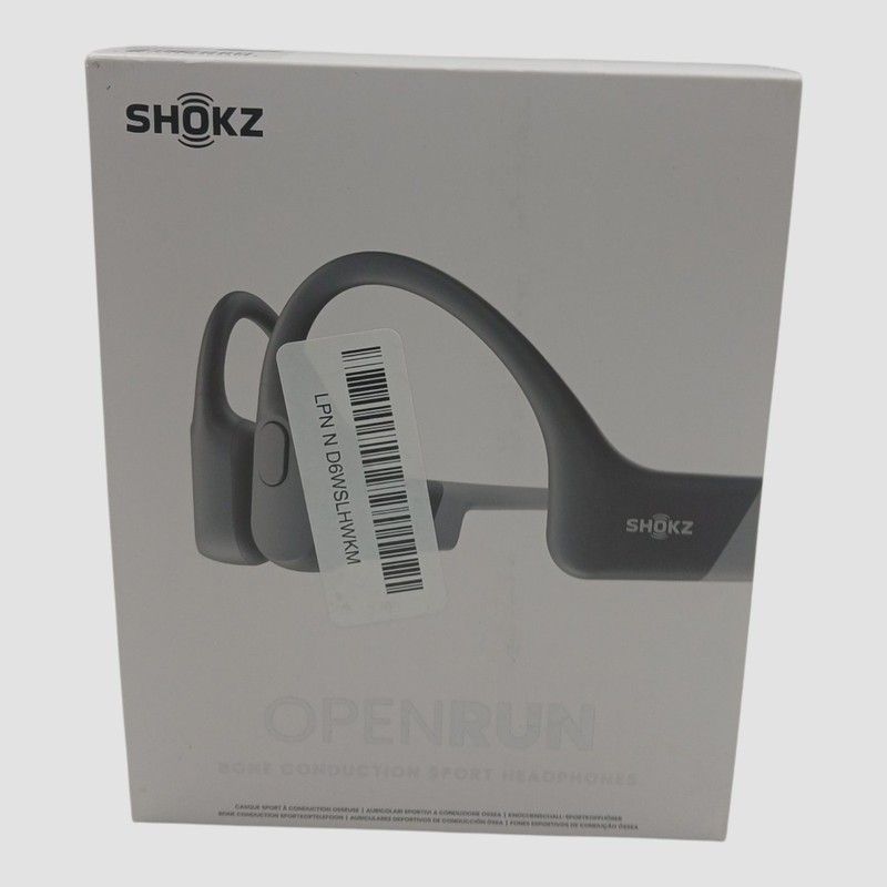 Shokz Bluetooth Wireless Openrun Bone Conduction Sport Headphones (Untested)