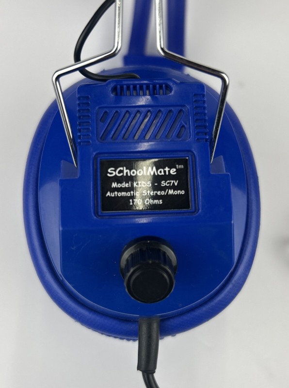 SChoolMate headphones model KIDS - SC7V automatic stereo/mono 170 Ohms gallery