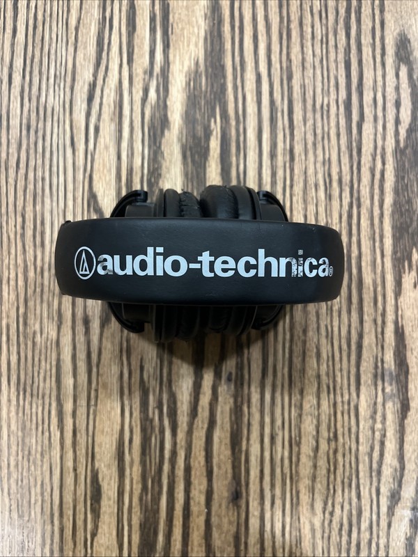 Audio-Technica ATH-M50x (Professional Monitor Headphones) Black- No Cord gallery