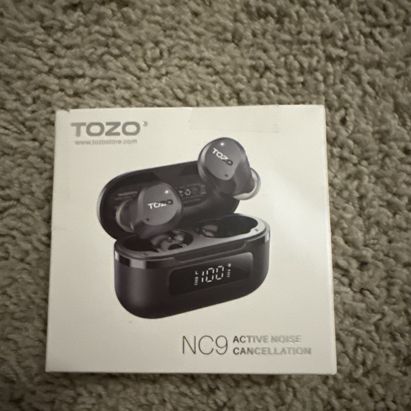 CLEANED CIB Tozo NC9 Hybrid Active Noise Cancelling Wireless Bluetooth Earbuds
