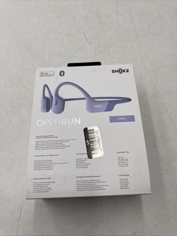 Shokz OpenRun S803 Bluetooth Wireless Headphones – Lavender