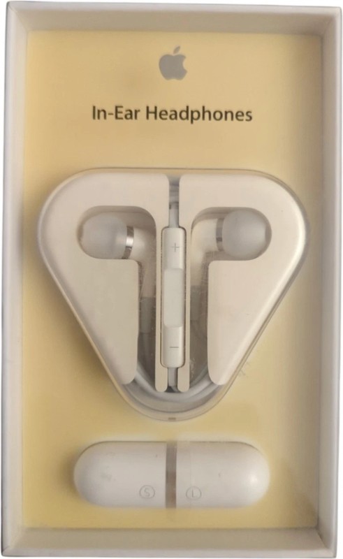 Original Genuine Apple In-Ear Headphones with Remote and Mic (ME186ZM/B)