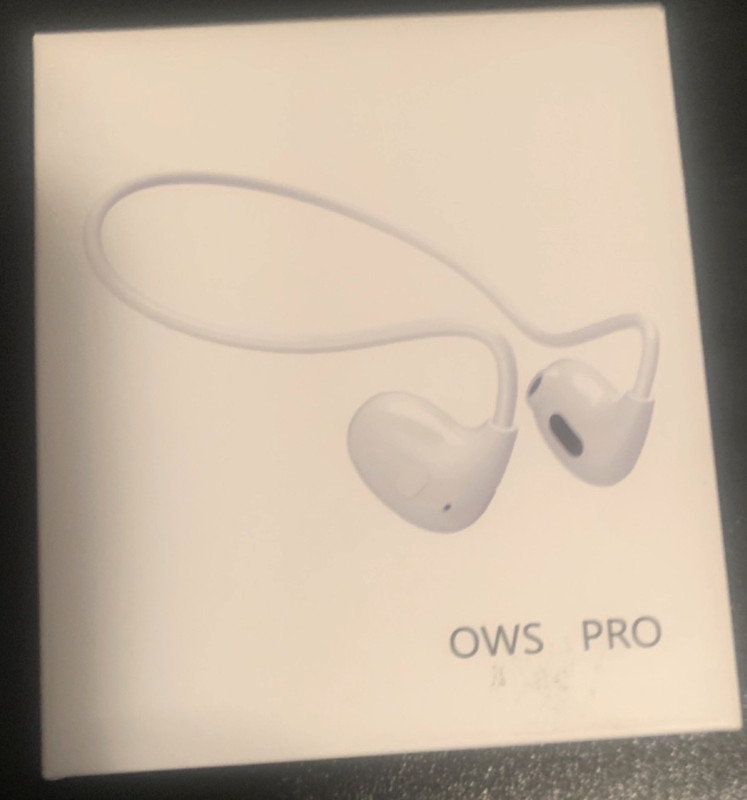 Oladance OWS Pro Ear Bluetooth Headphones Sealed Sports white