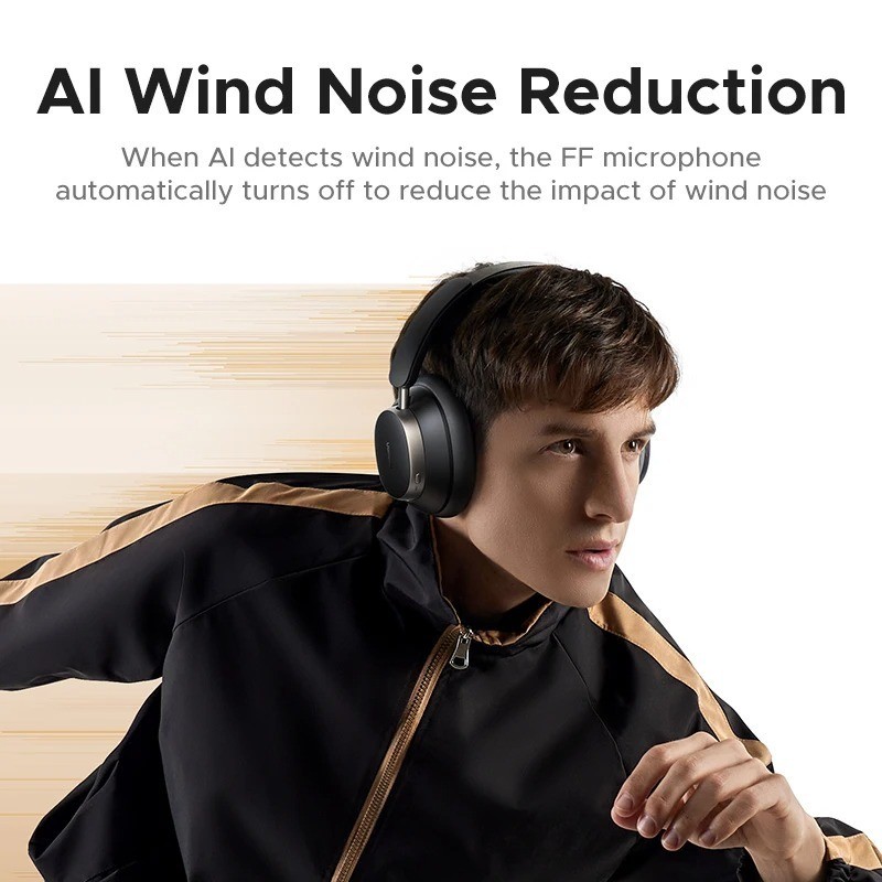 UGREEN Studio Pro 48dB Wireless Headphones SENSORY BASS BLACKTAN gallery