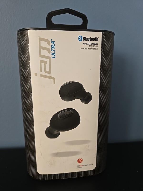 Jam “Live True” Wireless Earphones with powerbank charging case