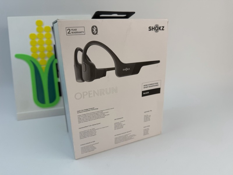 Shokz OpenRun Wireless Bone Conduction Headphones - Black S803 gallery
