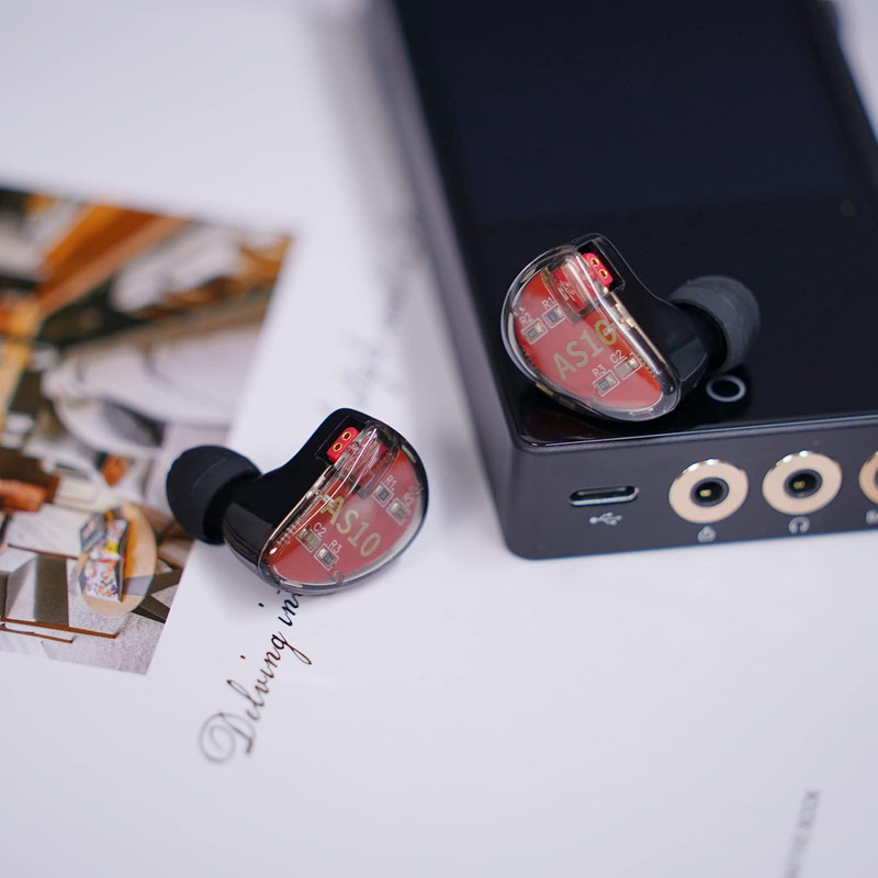 KZ AS10 5BA Hifi Stereo In-Ear Earphone High Resolution Earbud Headphone with 0. gallery