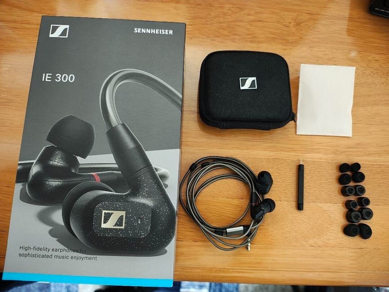 Genuine SENNHEISER IE 300 MMCX Wired Earphones USED From Japan w/box