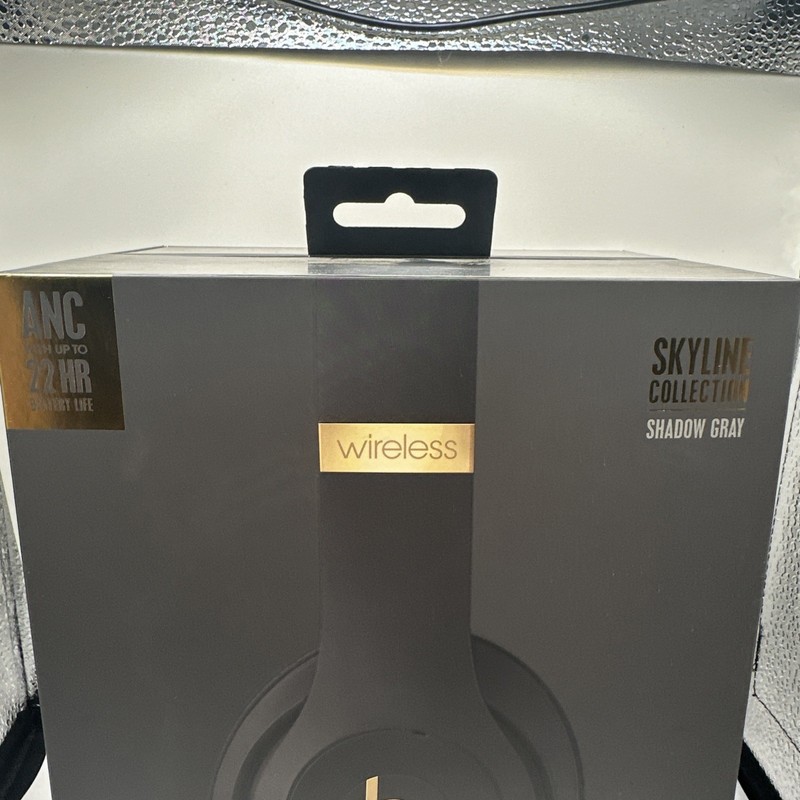 EMPTY BOX ONLY Beats Studio3 Wireless Skyline Shadow Gray NO HEADPHONES gallery