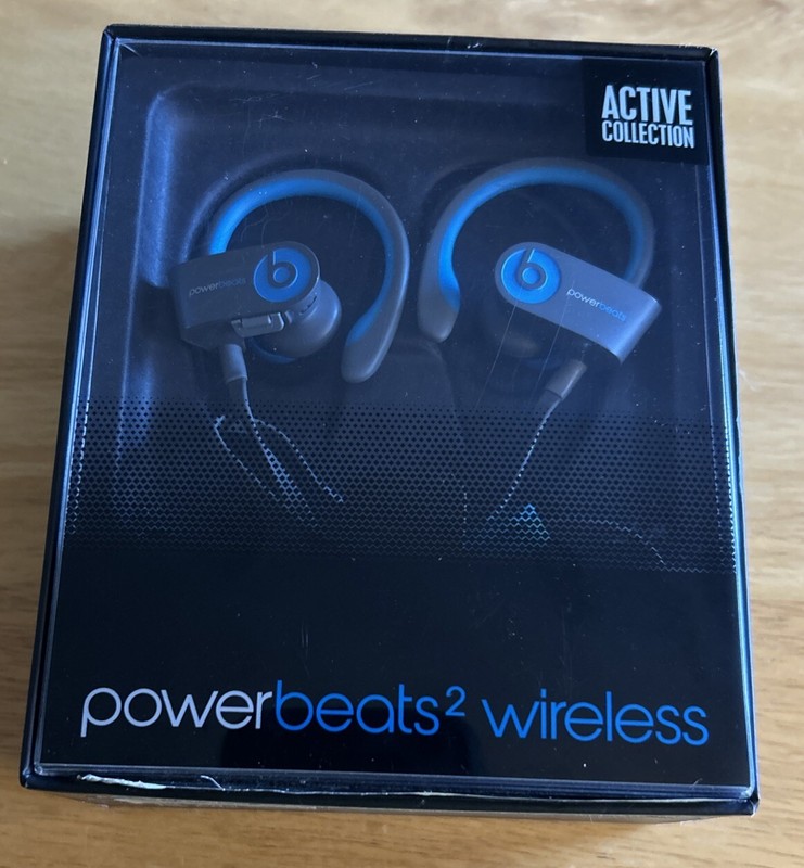 Beats by Dr. Dre Powerbeats2 Wireless Ear-Hook Headphones – Blue