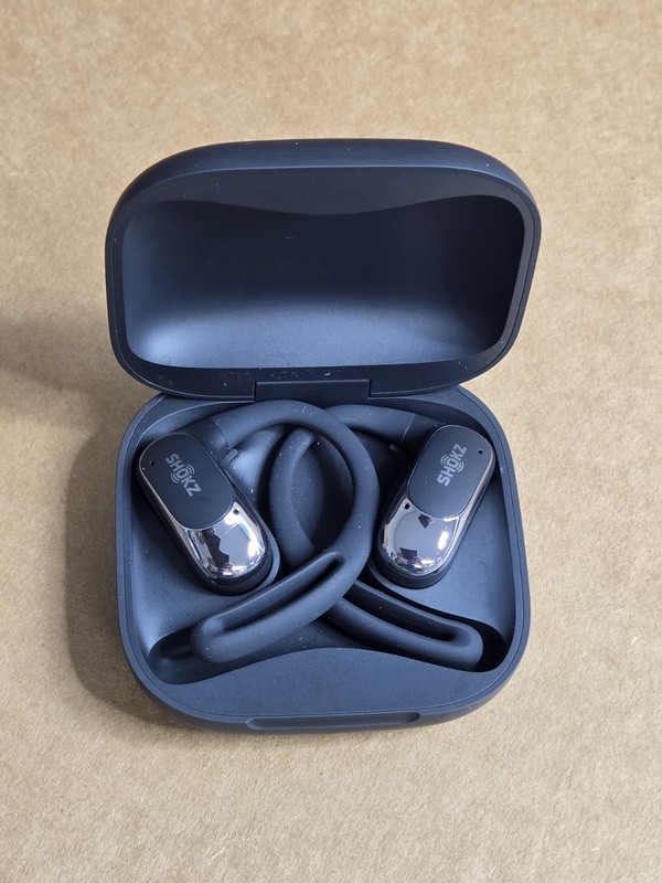 Shokz OpenFit Air Open-Ear True Wireless Earbuds- blue