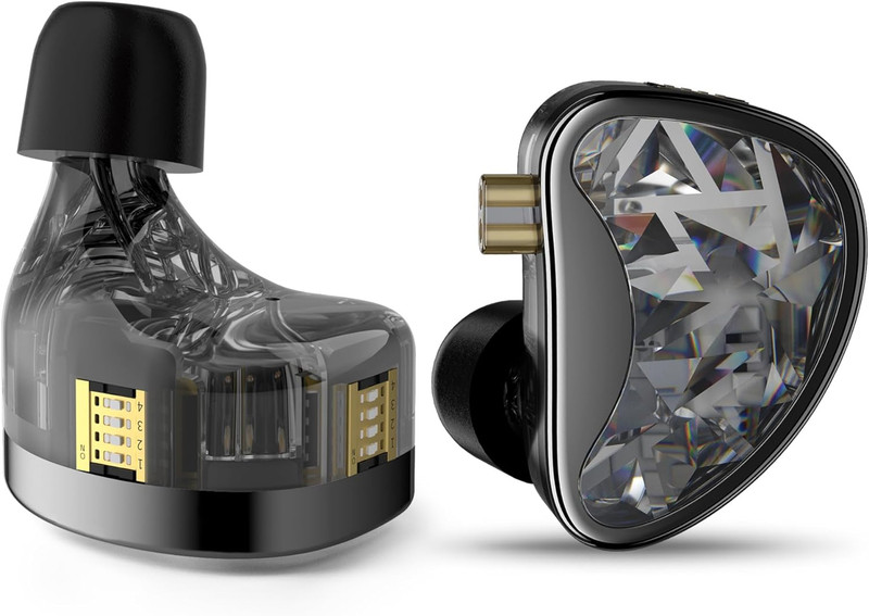 AS24 In-Ear Monitor Headphone 24BA Drivers High-Performance IEM Earphones with 8