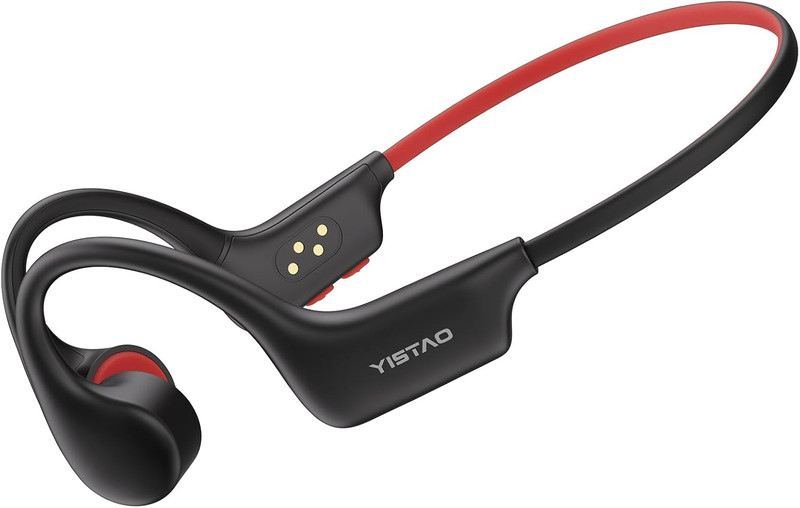 Wireless Bone Conduction Headphones, 32GB MP3, 8H Playtime, IP68 Waterproof – Re