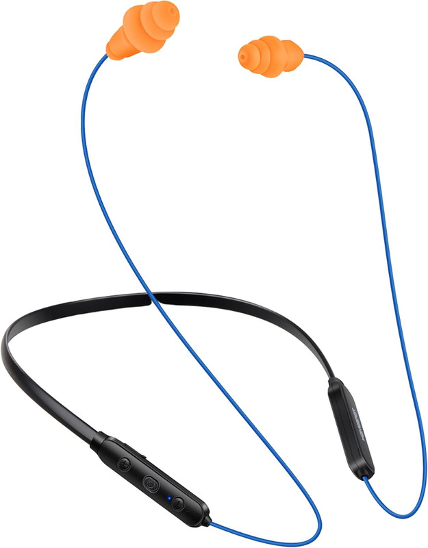 Noise Reduction Wireless Neckband Headphones with Qualcomm Aptx HD, 27Db NRR, CV