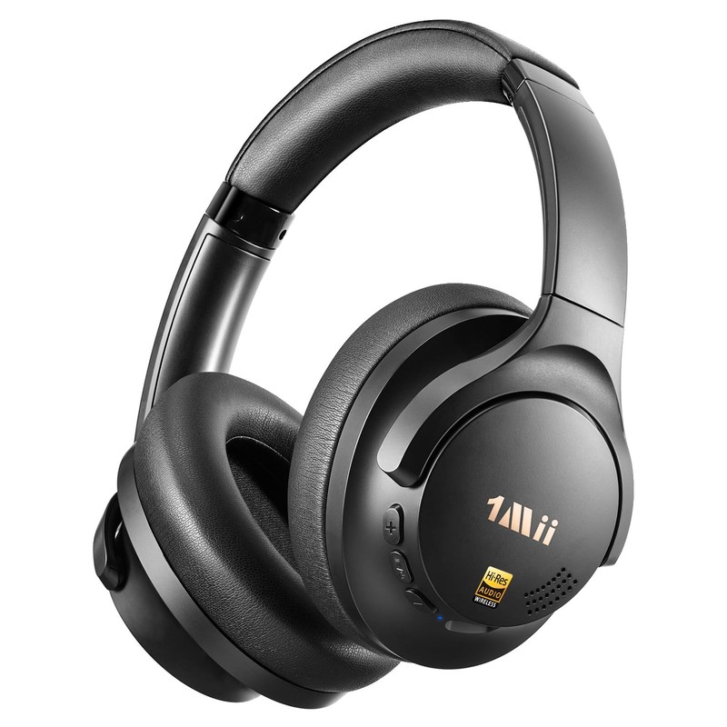 Y8+ Hybrid Active Noise Cancelling Headphones, 100H Playtime, Bluetooth 6.0 O…