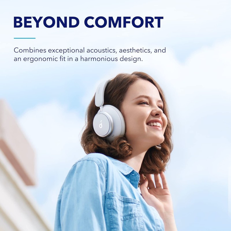 Soundcore by Anker Space Q45 Over-Ear Wireless Headphones ANC Hi-Res 50Hr Play gallery