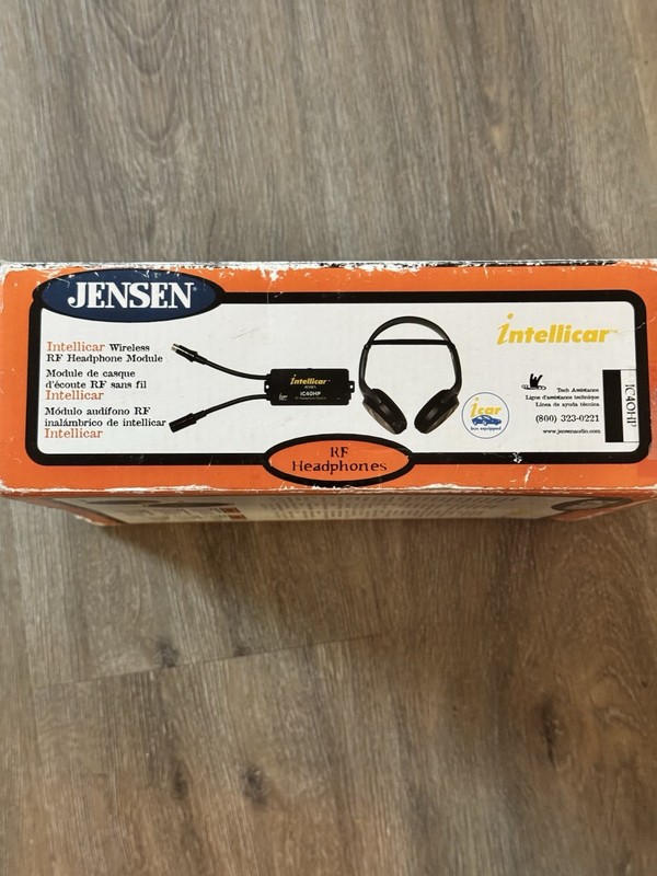 Vintage Jensen IC40HP Intellicar Wireless RF Headphones Module Car Audio NIB gallery