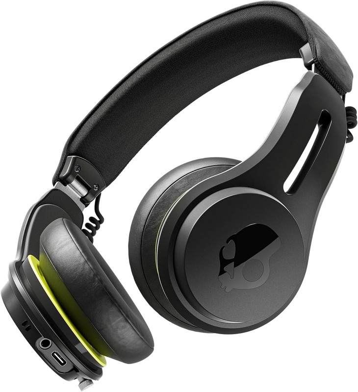 Icon ANC Wireless On-Ear Bluetooth Headphones, Active Noise Cancelling, 60 Hours
